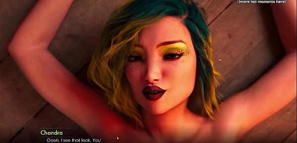  City of Broken Dreamers | Horny green haired 18yo teen with a hot ass blowjob and pussy creampie | My sexiest gameplay moments | Part 11